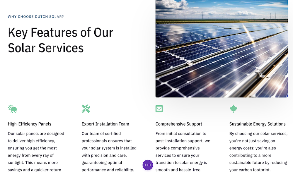 Divi AI resultaat voorbeeld 2