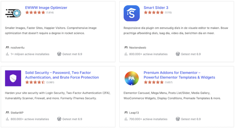De 63 beste WordPress plugins: het complete overzicht