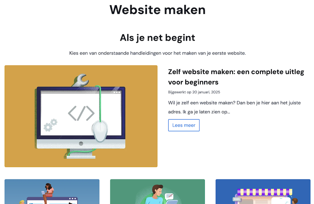 Kadence hooked elements voorbeeld