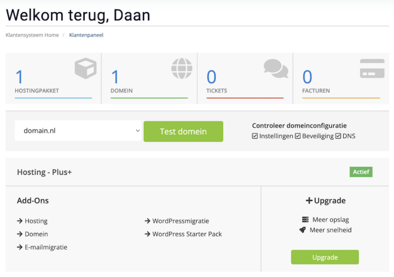 Een hosting pakket kiezen en WordPress installeren bij Polar55