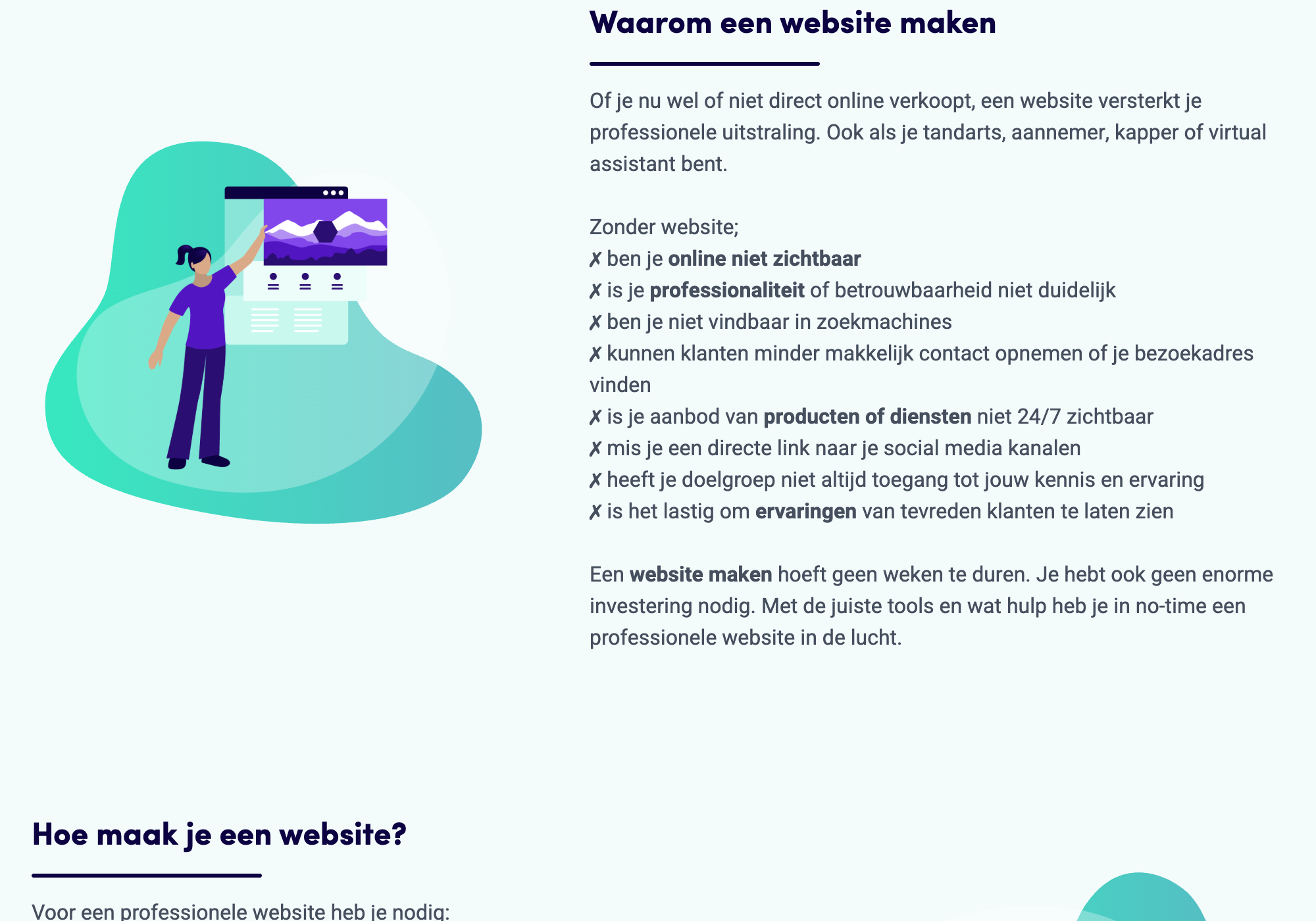 Hosting2GO legt uit waarom je een website moet maken
